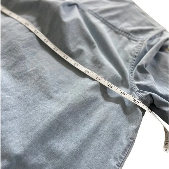 J Jill Denim Button Down Size Medium Petite - Picture 8 of 8